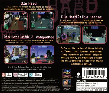 Die Hard Trilogy (JP) box cover back